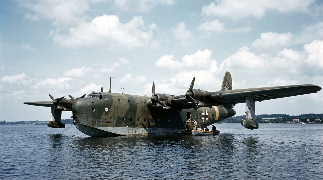 4 test flights, 4 days to war's end: The BV 238's lost chance