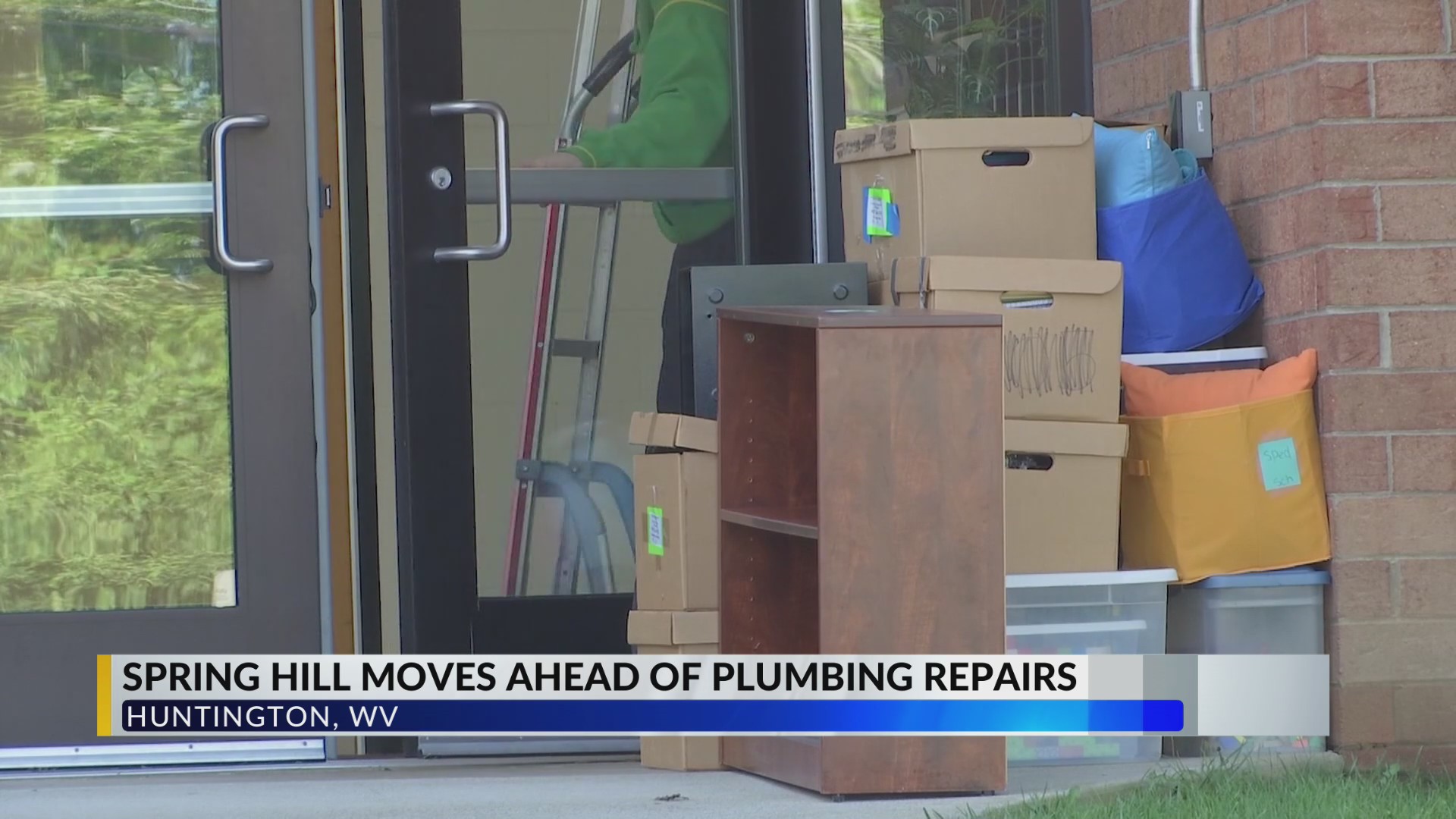 Spring Hill Elementary makes temporary move ahead of plumbing repairs