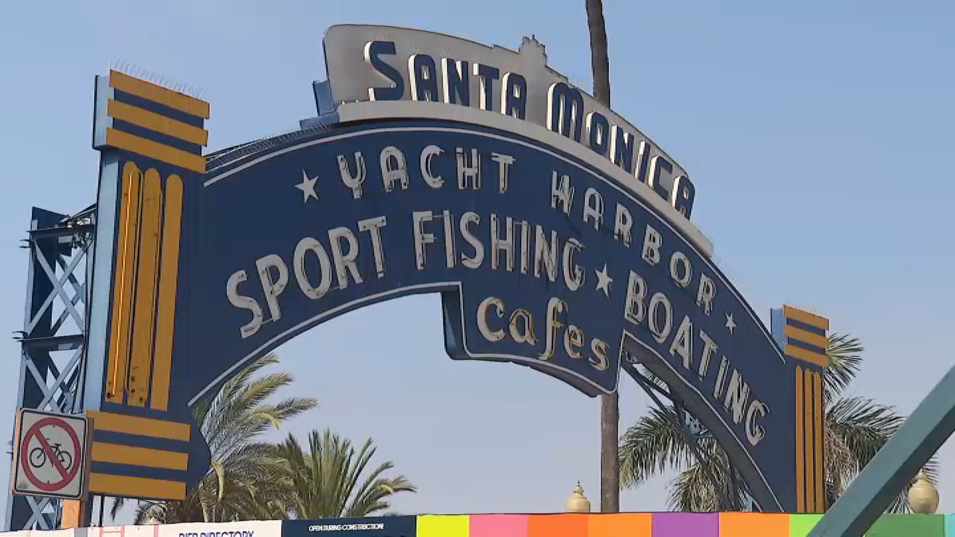 El letrero del muelle de Santa Mónica será retirado para su ...