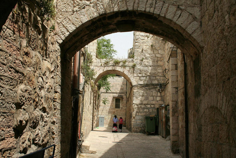 The Armenian Quarter in Jerusalem, 2013. Credit: Moshe Gilad