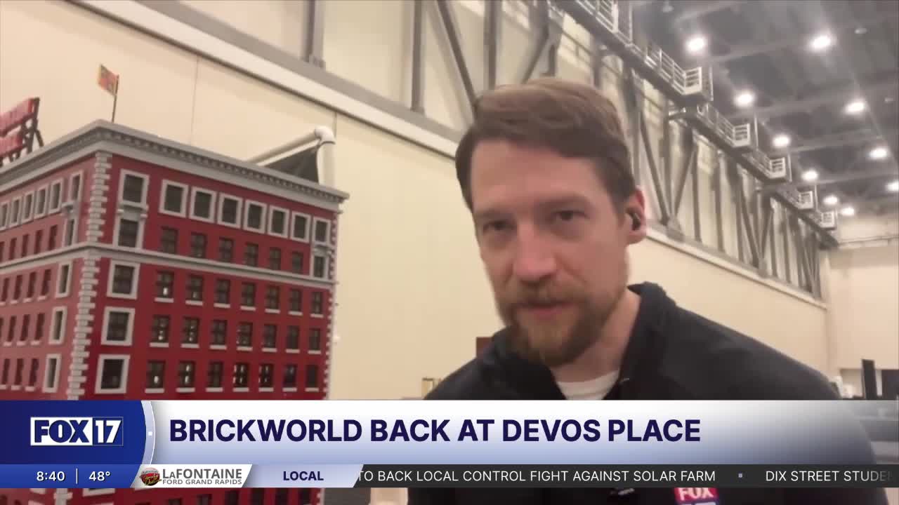 Brickworld is back at DeVos Place