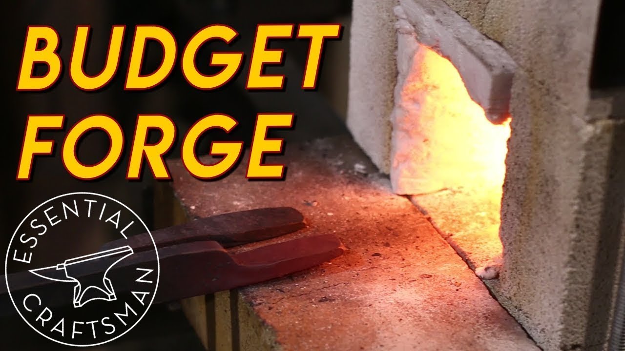 No welder. No machine shop. Just watch him build a working forge