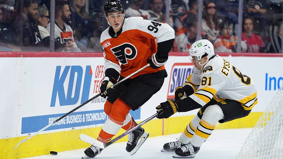 Matvei Michkov and Porter Martone have a new power-play connection to ...