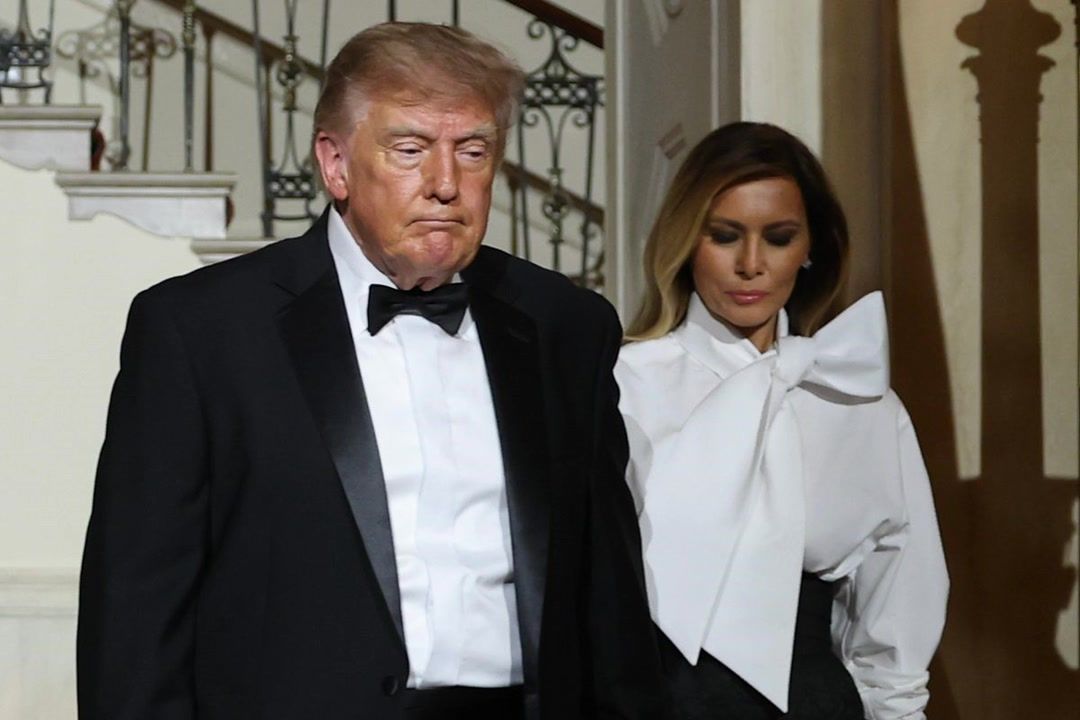 Melania Trump emotionally distant as she falls out of line with Donald