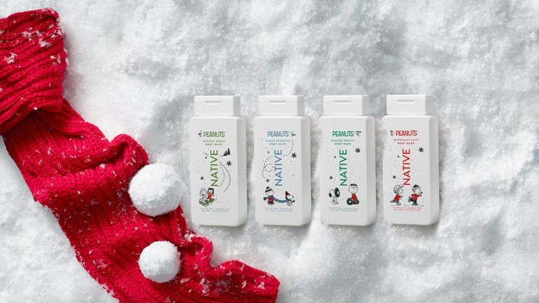 Native just launched a new Peanuts holiday collection with 4 festive ...