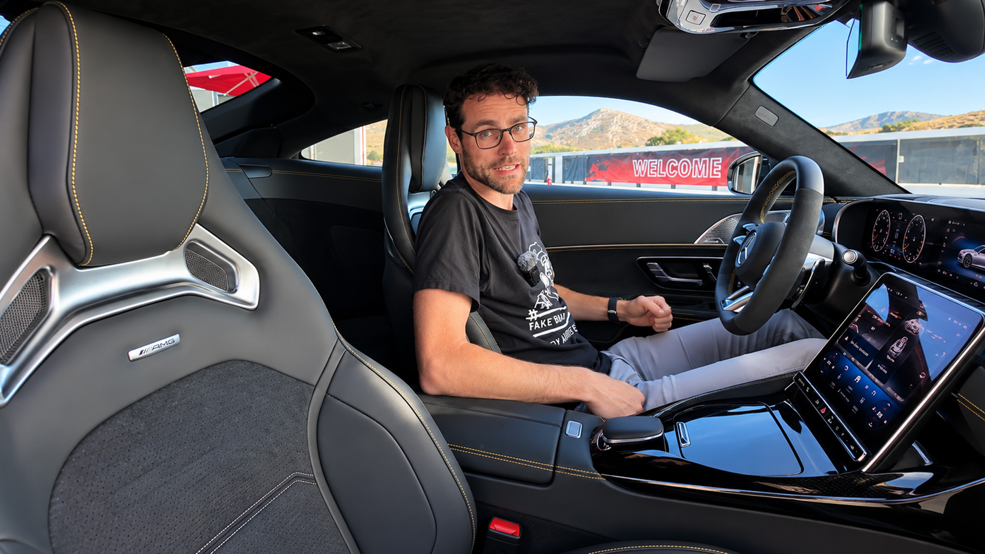 Behind the Wheel of the Mercedes AMG GT 63 Pro Reveals Its Cockpit Layout
