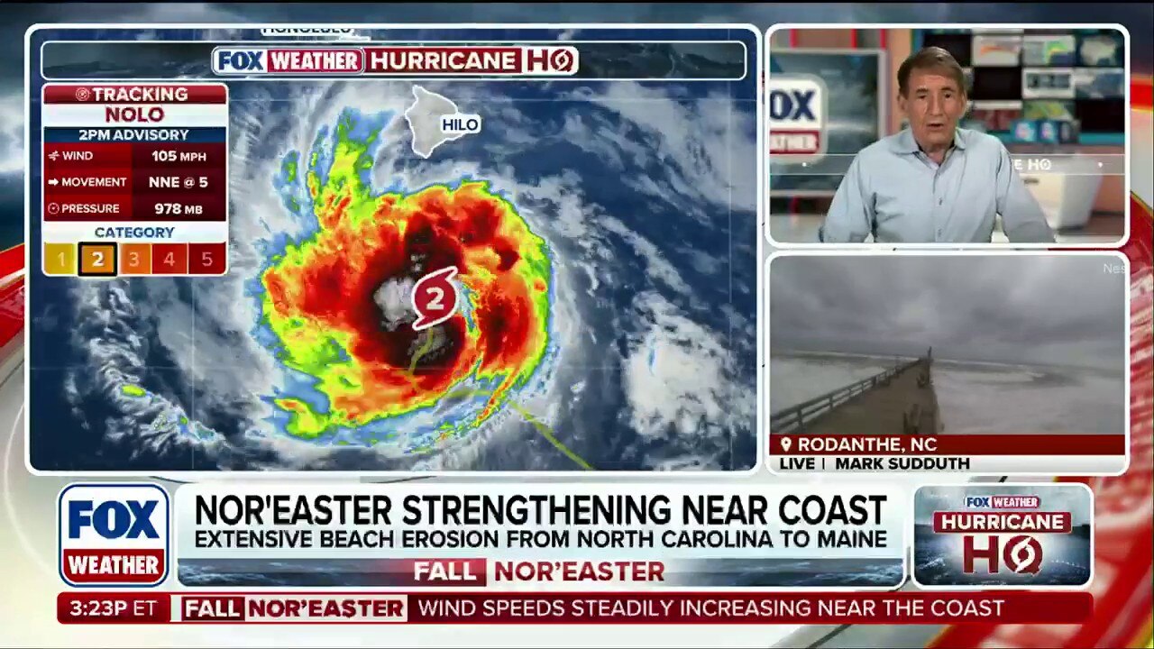 Exclusive analysis: Nor'easter taking charge of Northeast as Nolo, Polo ...