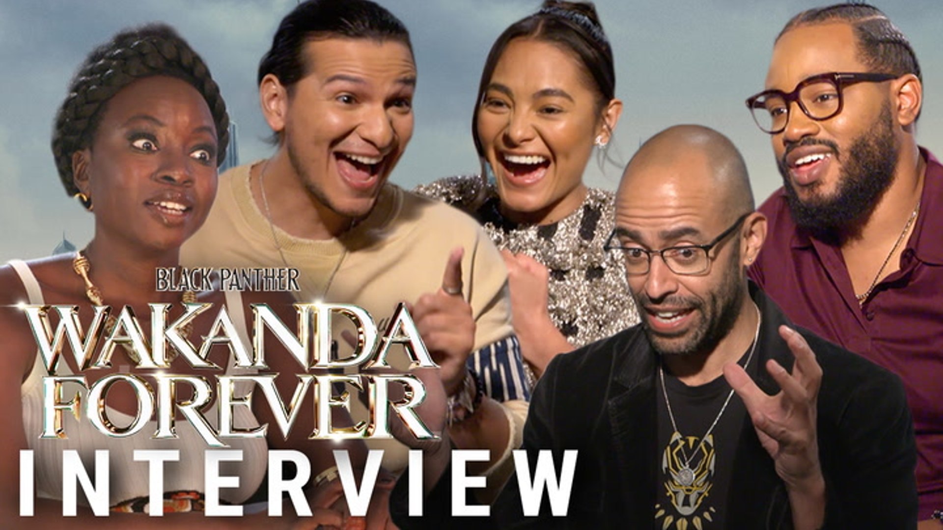 'Black Panther: Wakanda Forever' - Cast interview