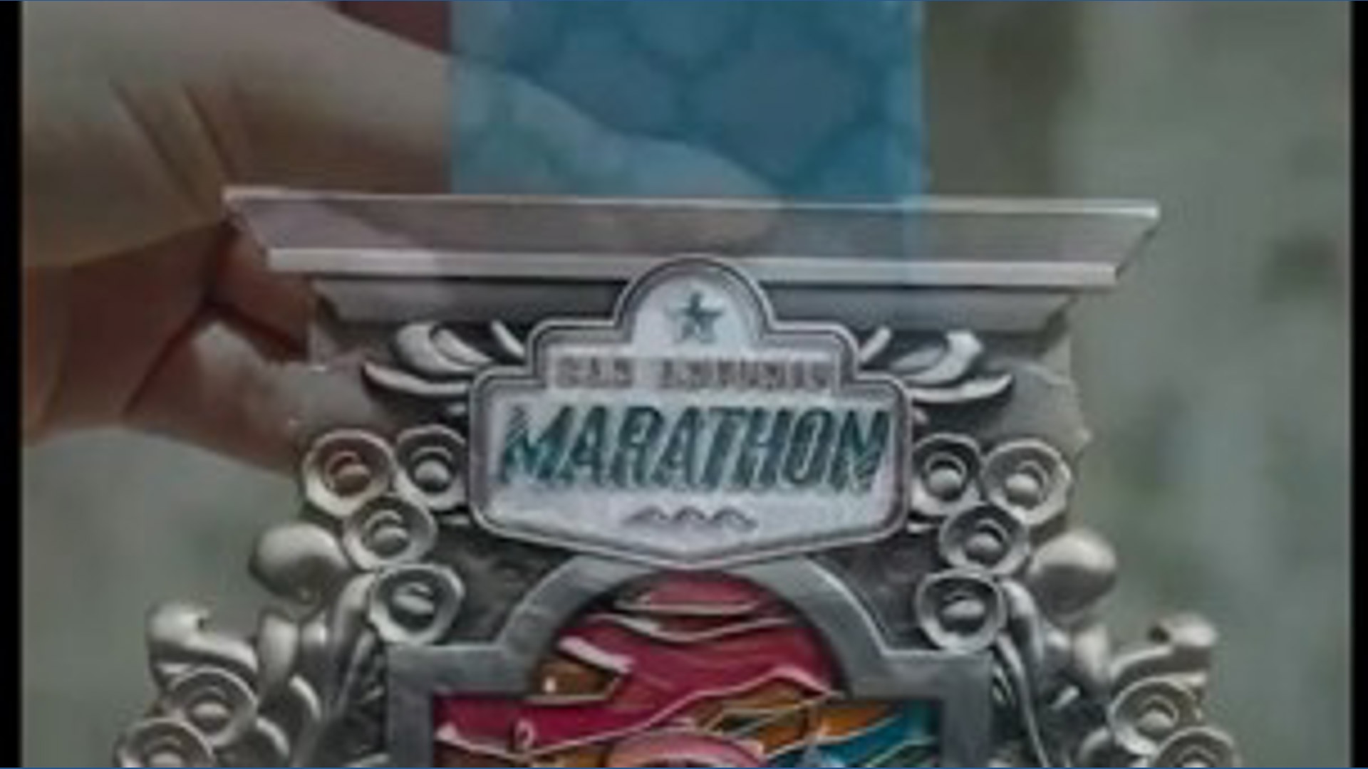 SATX marathon shows off finisher medal