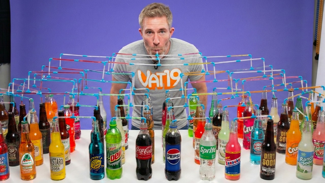 I attempted the ultimate soda challenge! 🥤