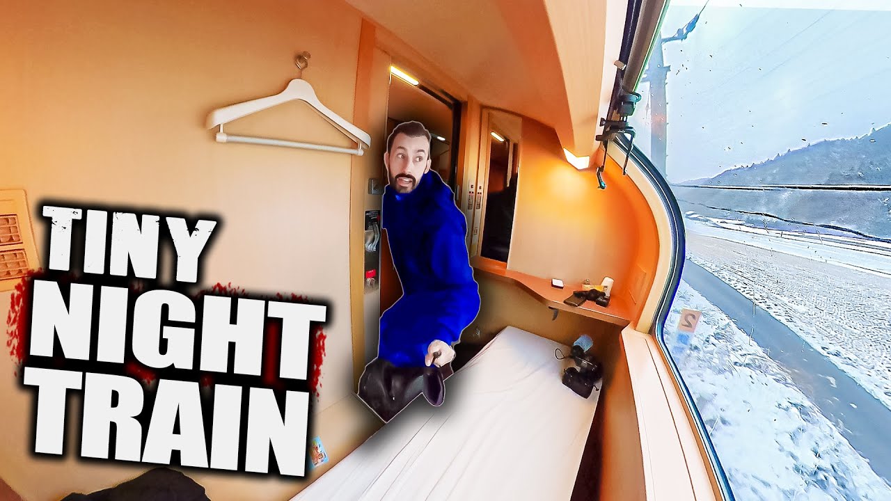 I tried a tiny night train in Japan