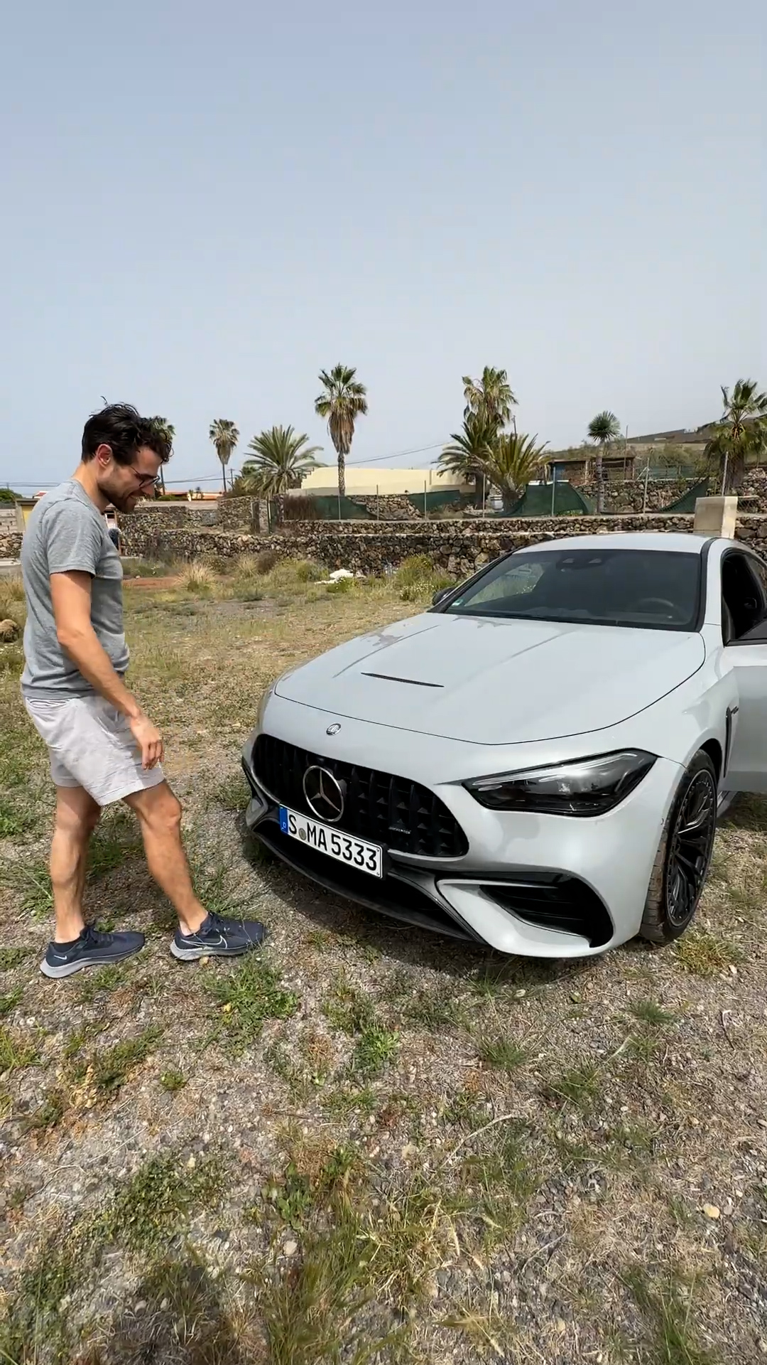 Mercedes AMG CLE 53 features distinctive AMG details