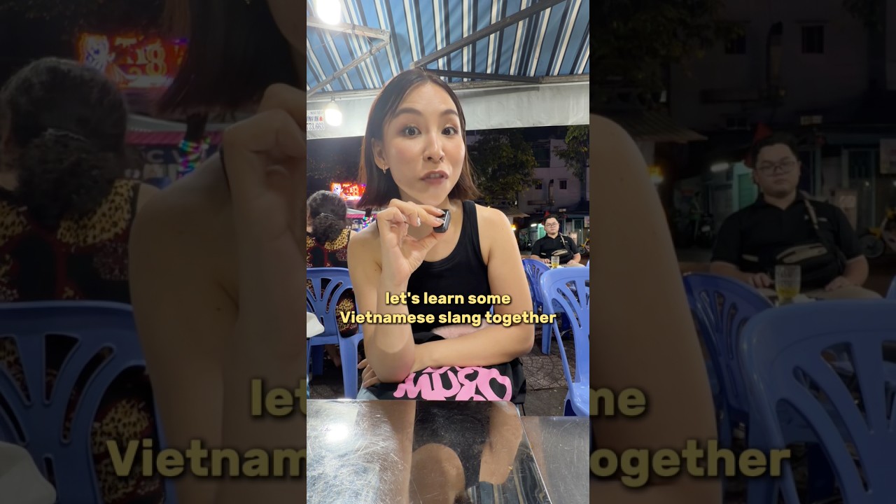 Learning Vietnamese slang