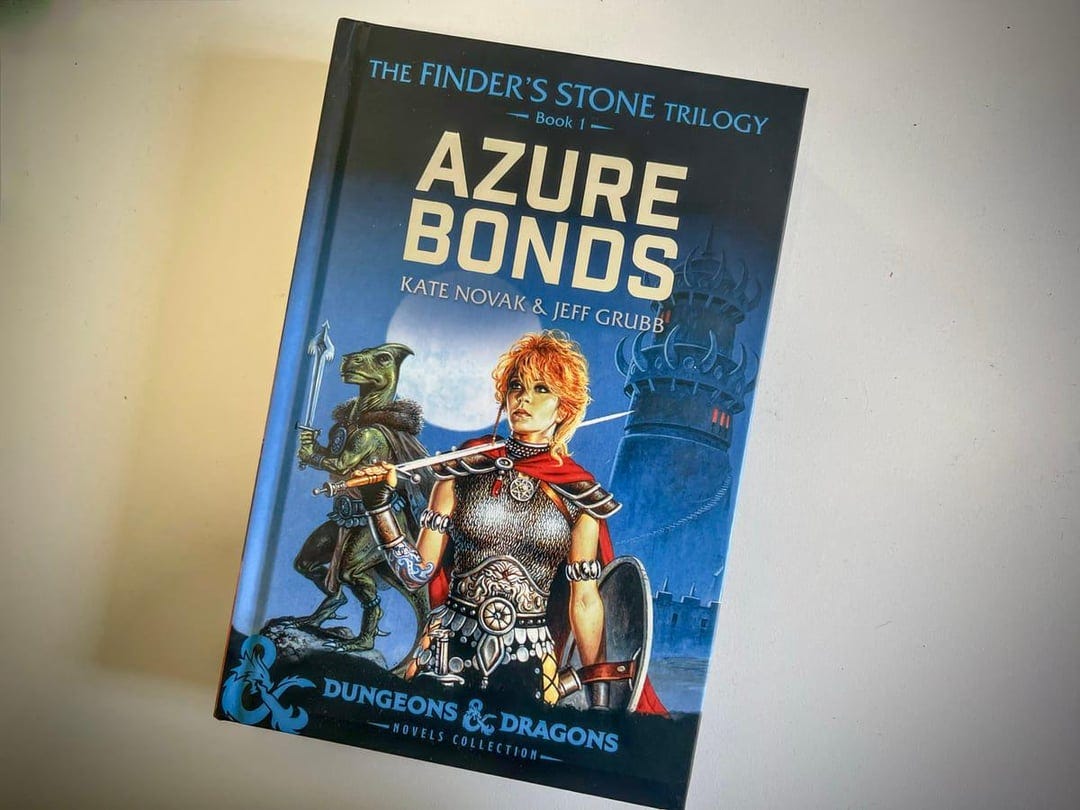 Classic Dungeons & Dragons novel Azure Bonds censored in new reissue