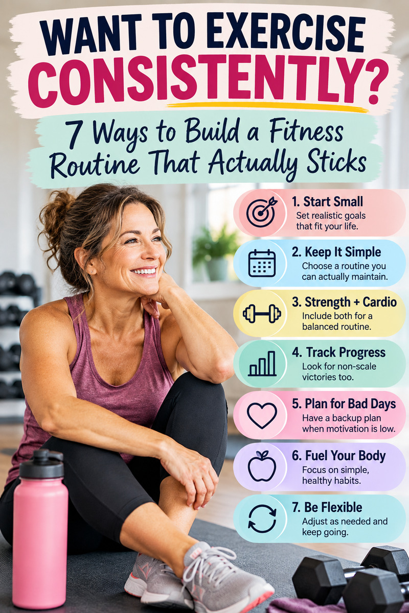 How to build a fitness routine you’ll actually stick with