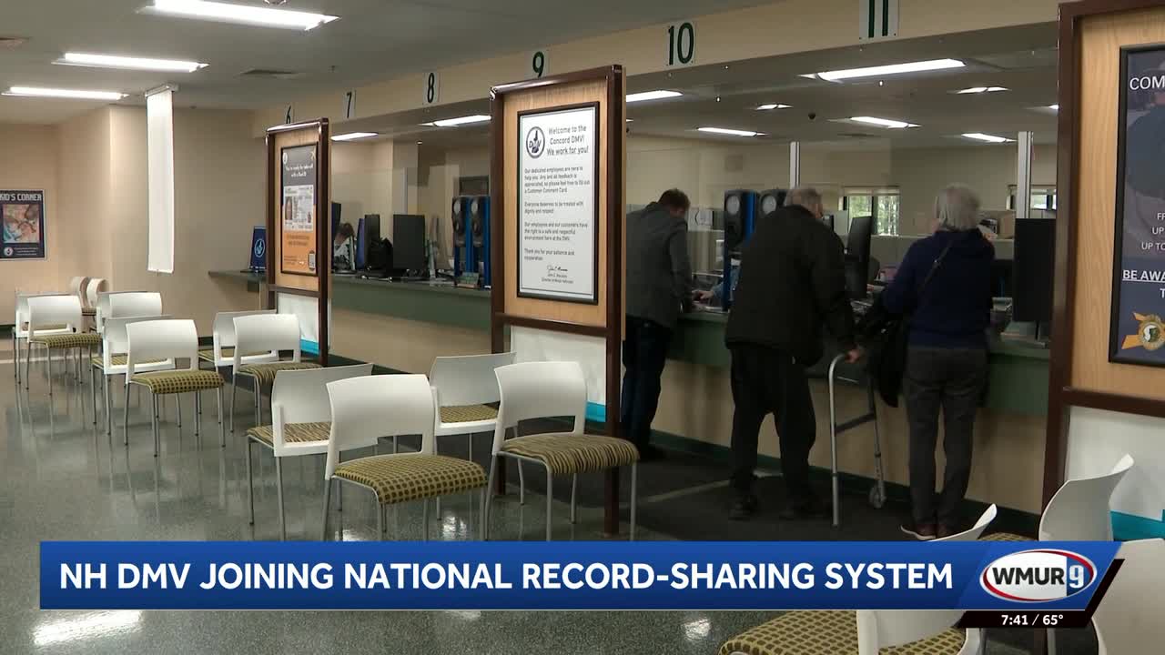 New Hampshire DMV joins national record-sharing system