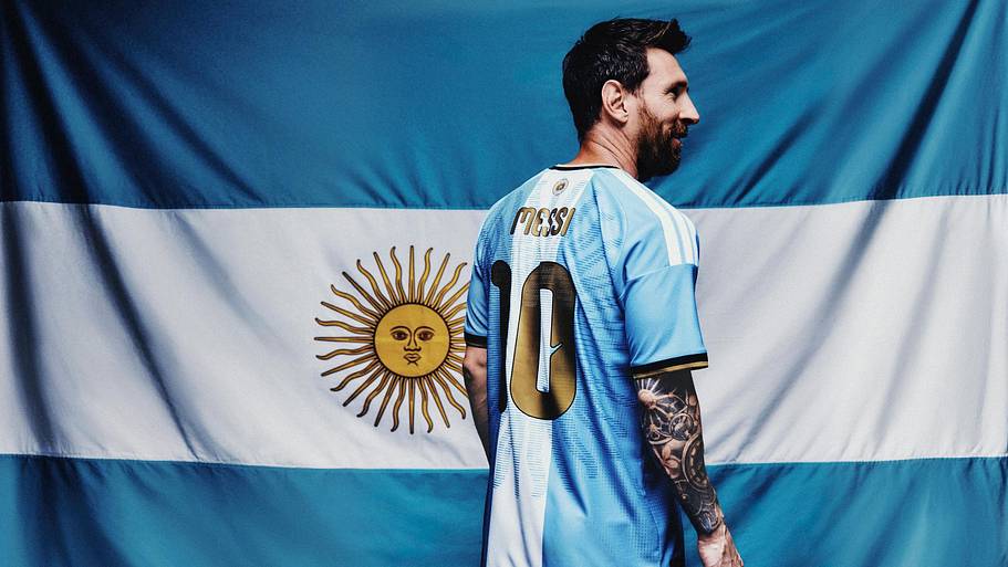 Adidas honors Messi with special-edition Argentina jersey