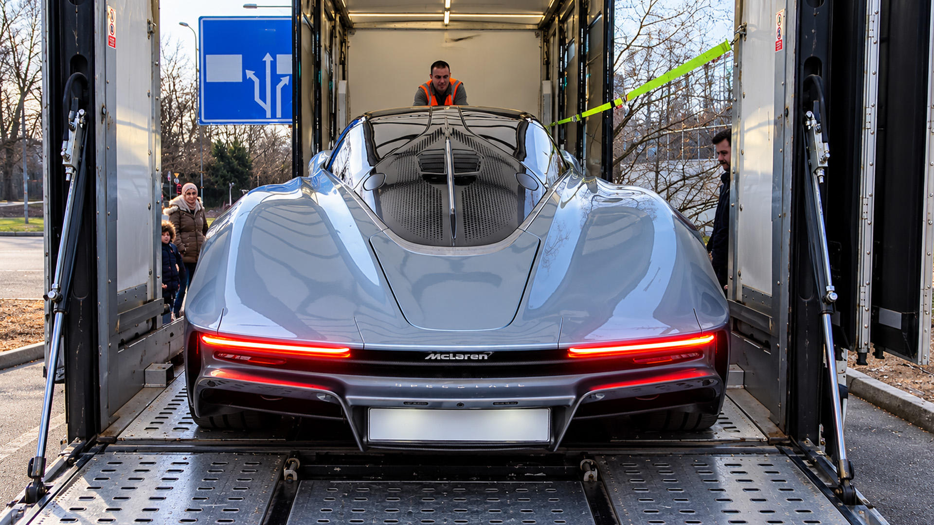 McLaren Speedtail has a rear design unlike other McLarens