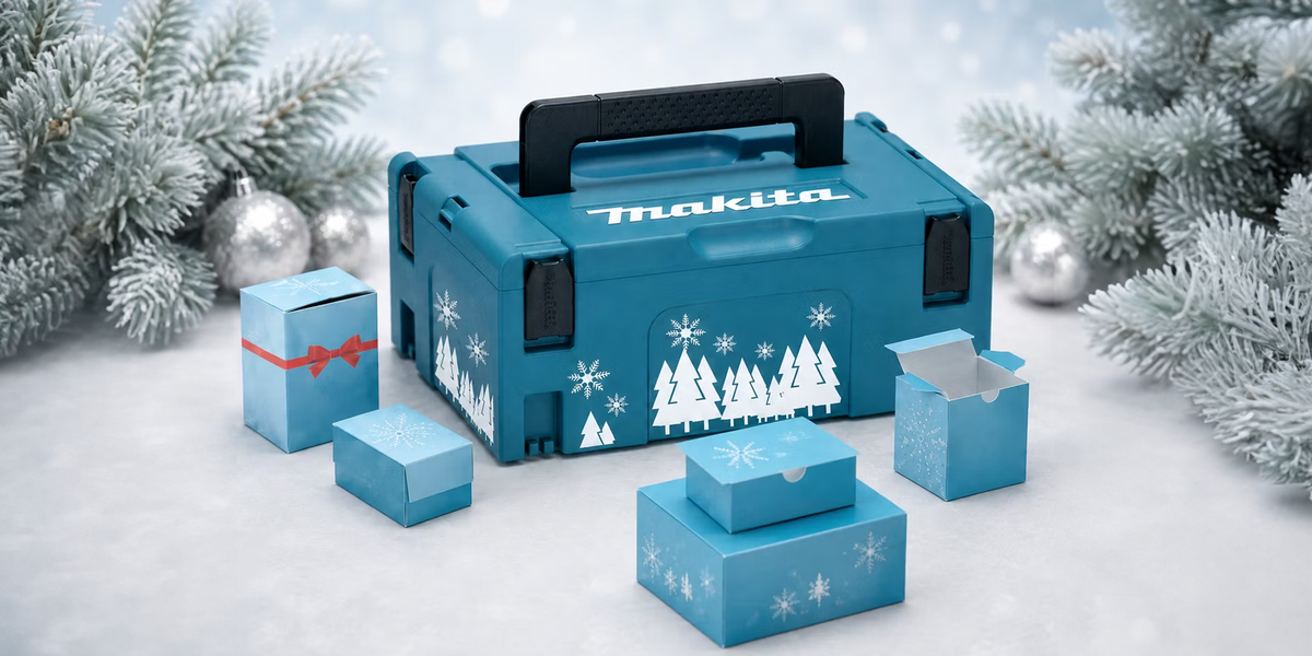 Makita's limited-edition advent calendar is built for DIYers, with 24 tools and workshop extras inside
