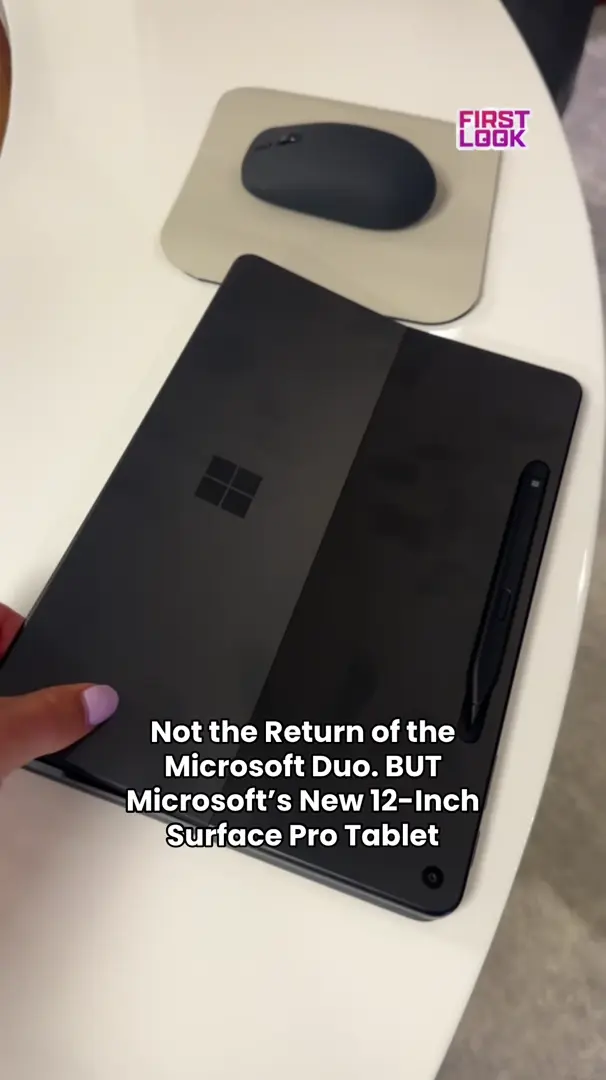 Not the return of the Microsoft Duo, but Microsoft's new Surface Pro tablet