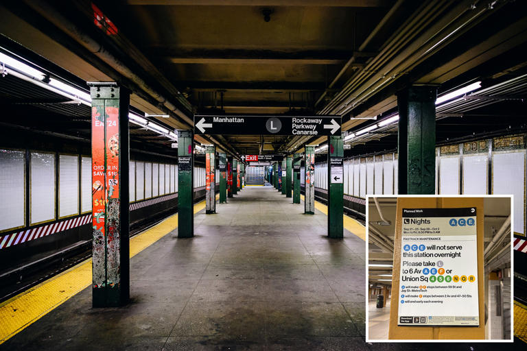 NYC subway riders rip MTA over L train weekend shutdowns: 'I'm numb to ...