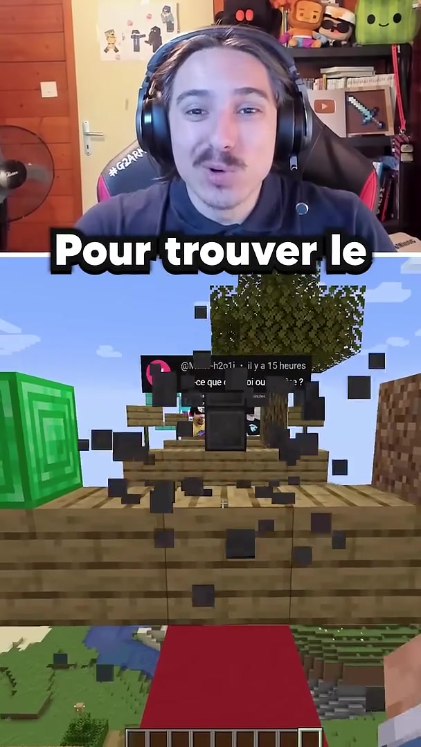 Quel est le bloc Minecraft le plus lourd ? Jour 1 #minecraft #shorts # ...