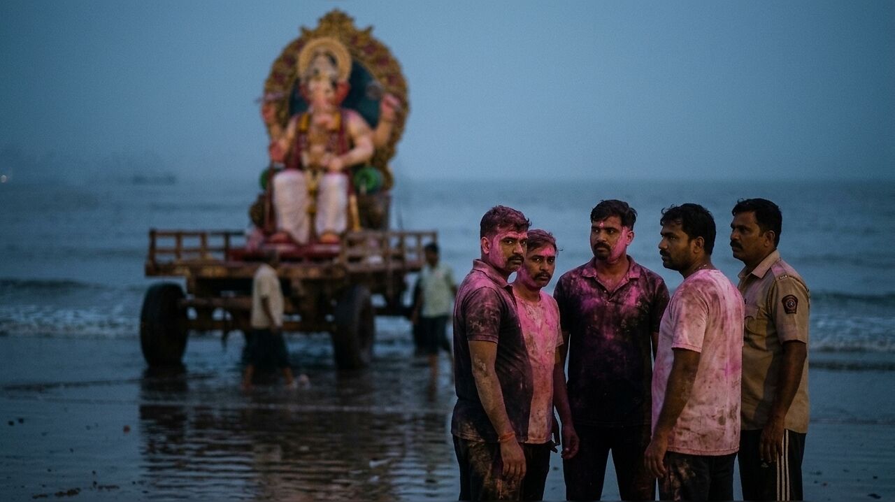 Lalbaugcha Raja immersion faces potential delays at Girgaon Chowpatty