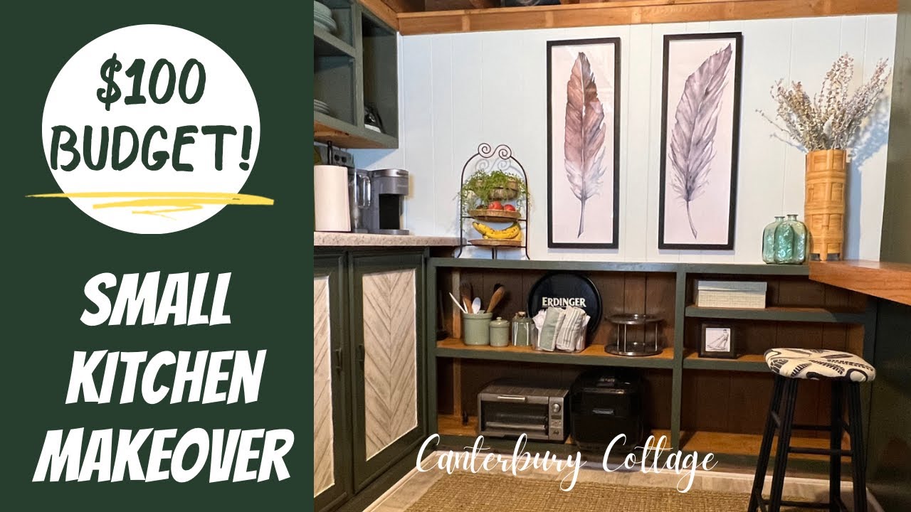 $100 DIY kitchen transformation