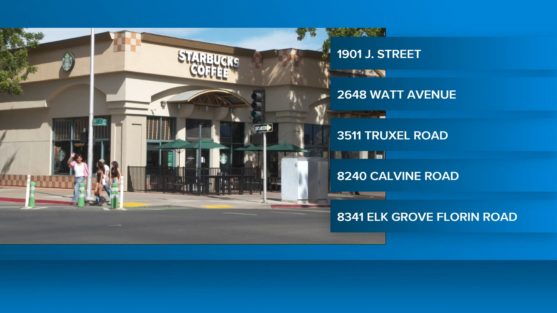 These five Sacramento-area Starbucks locations are closing