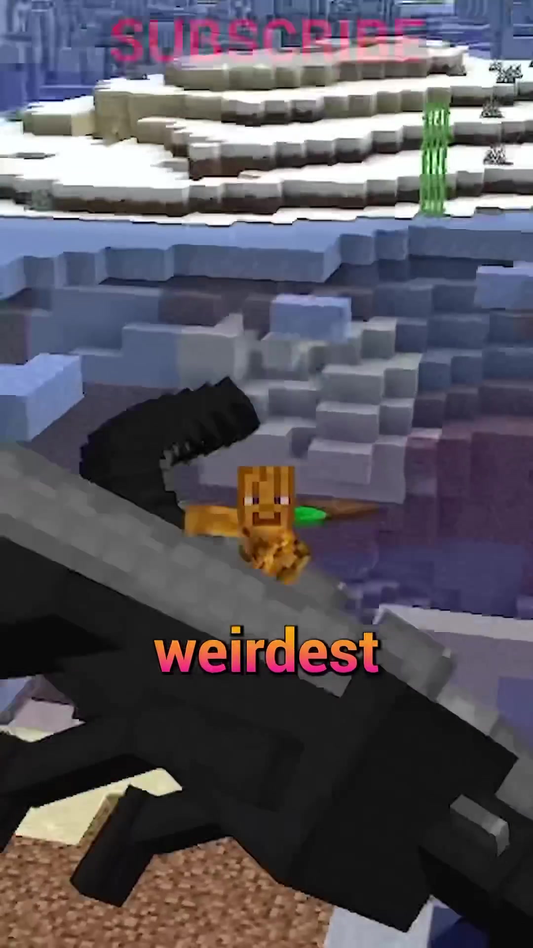 The weirdest mount in Minecraft