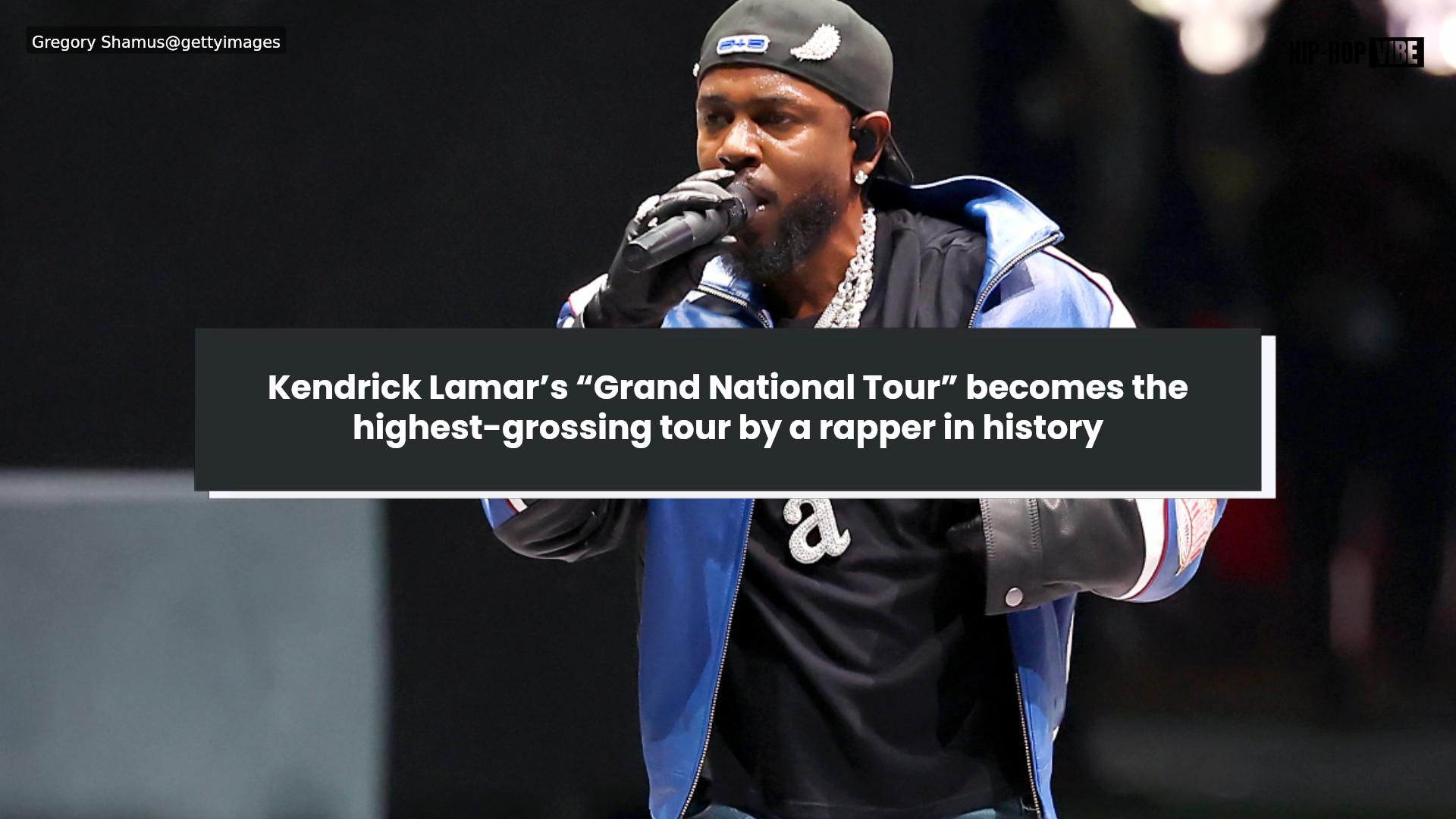 Kendrick Lamar’s Grand National Tour becomes the highest-grossing tour ...
