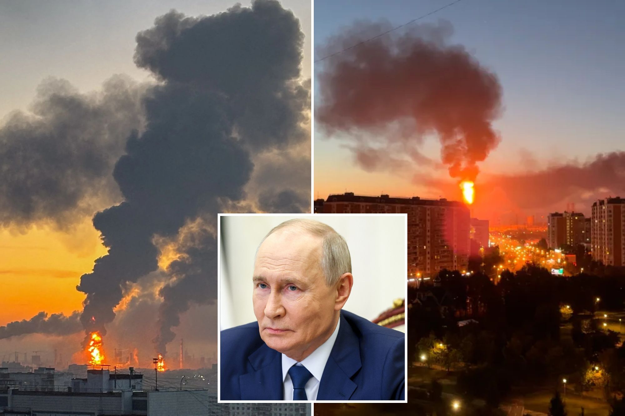 Putin plots payback for Ukraine drone attacks on oil refineries, tells ...