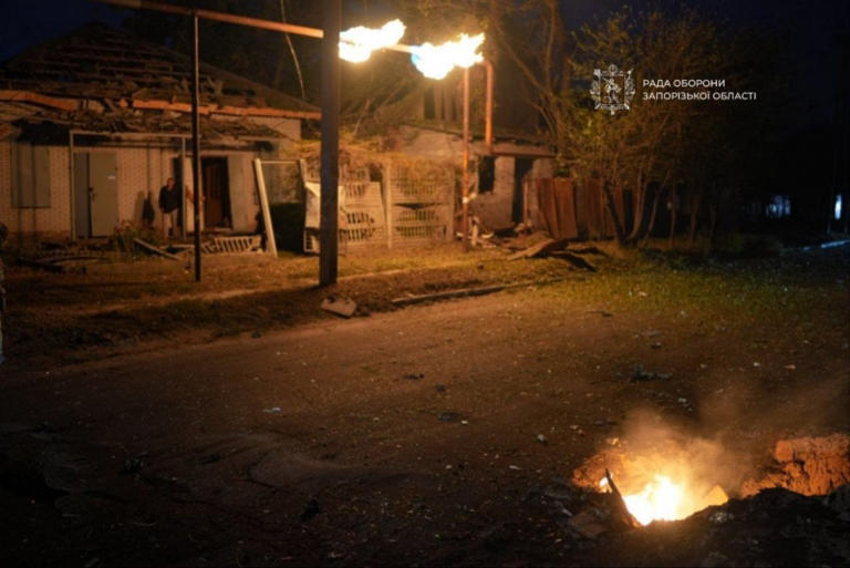 House destroyed, market on fire in Zaporizhzhia: Women killed, child ...