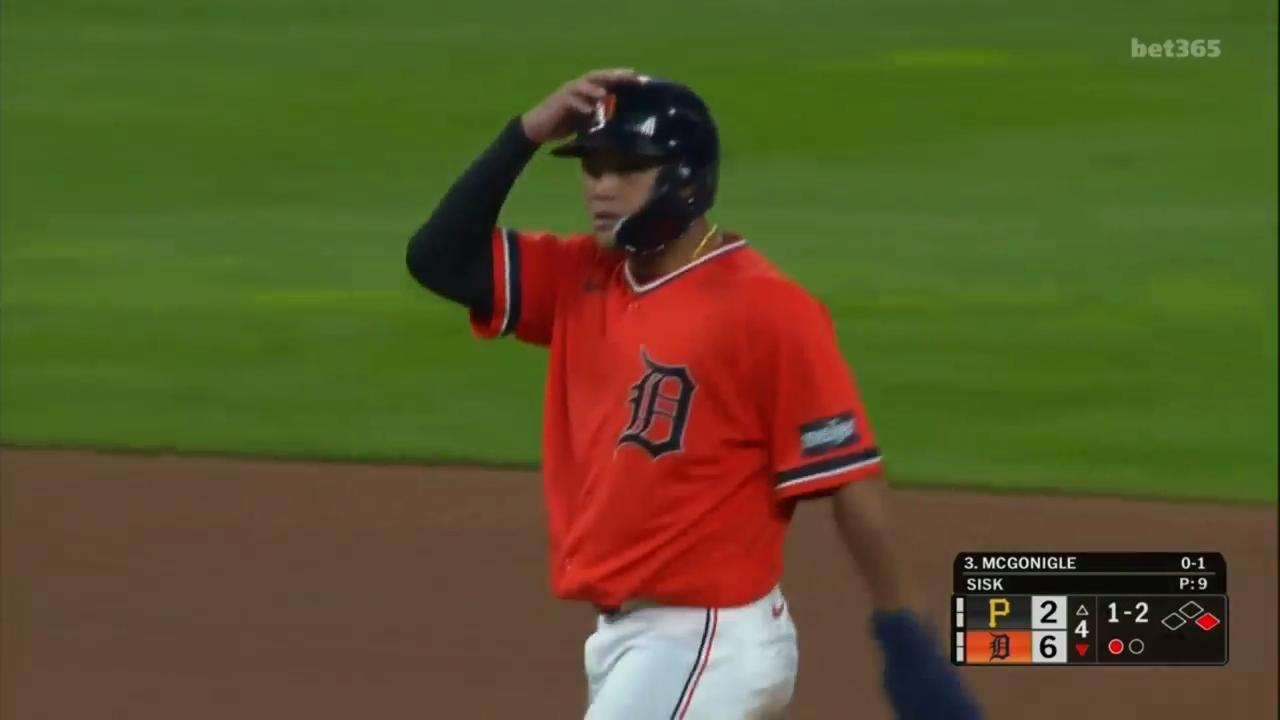 Detroit's Hao-Yu Lee grabs third stolen base of the season as Tigers ...