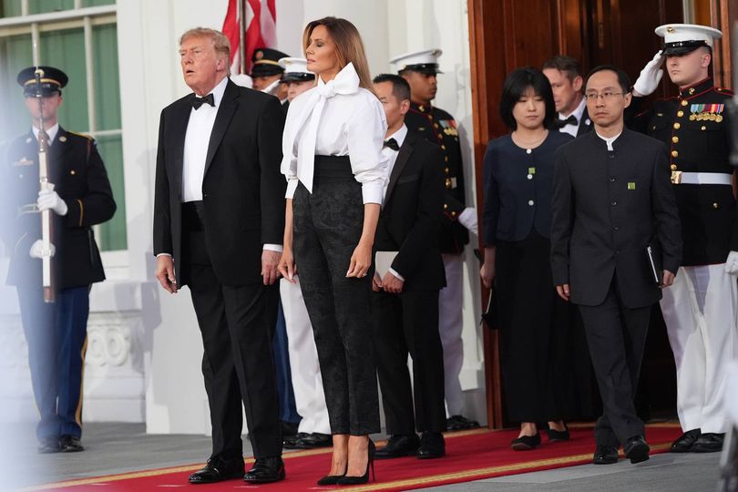 Melania and Donald Trump