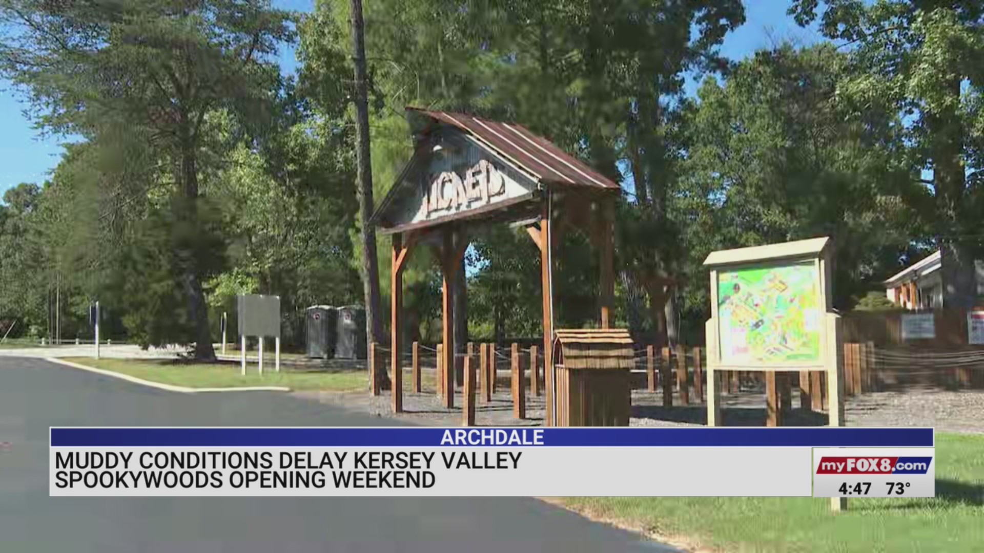 Muddy conditions delay Kersey Valley Spookywoods opening weekend