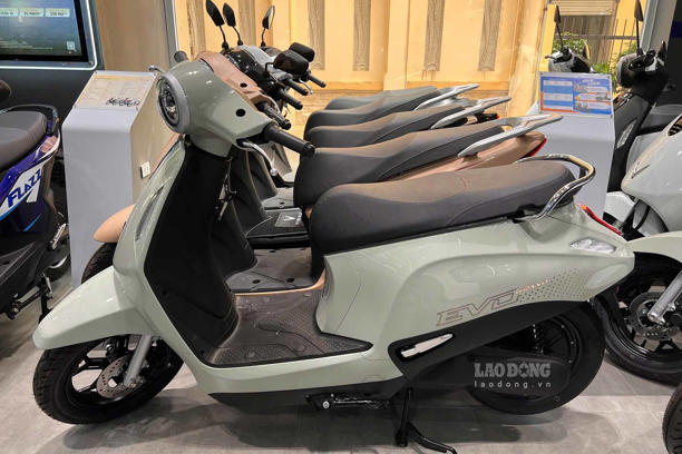 Xe máy điện Evo Grand. Ảnh chụp tháng 9.2026: Cát Tiên