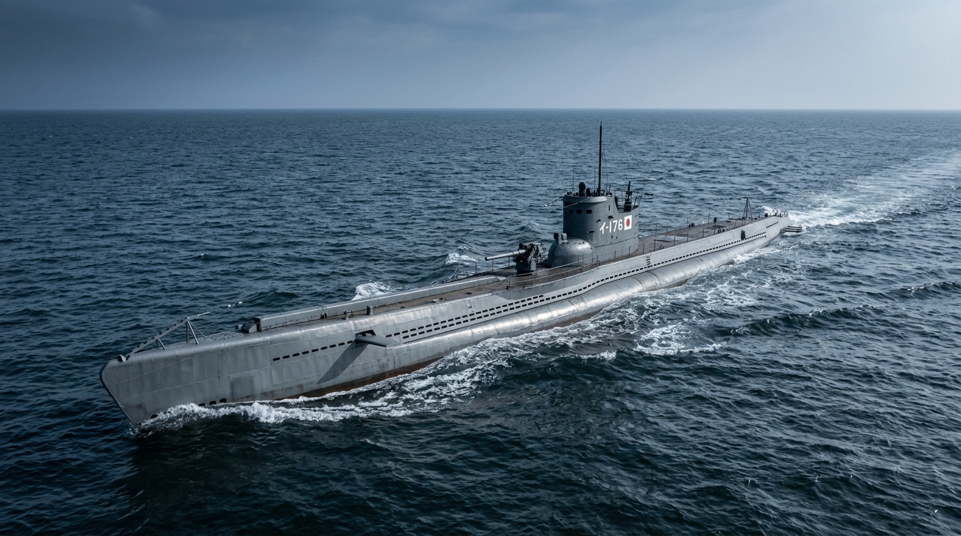 The Japanese submarine that sank USS Corvina