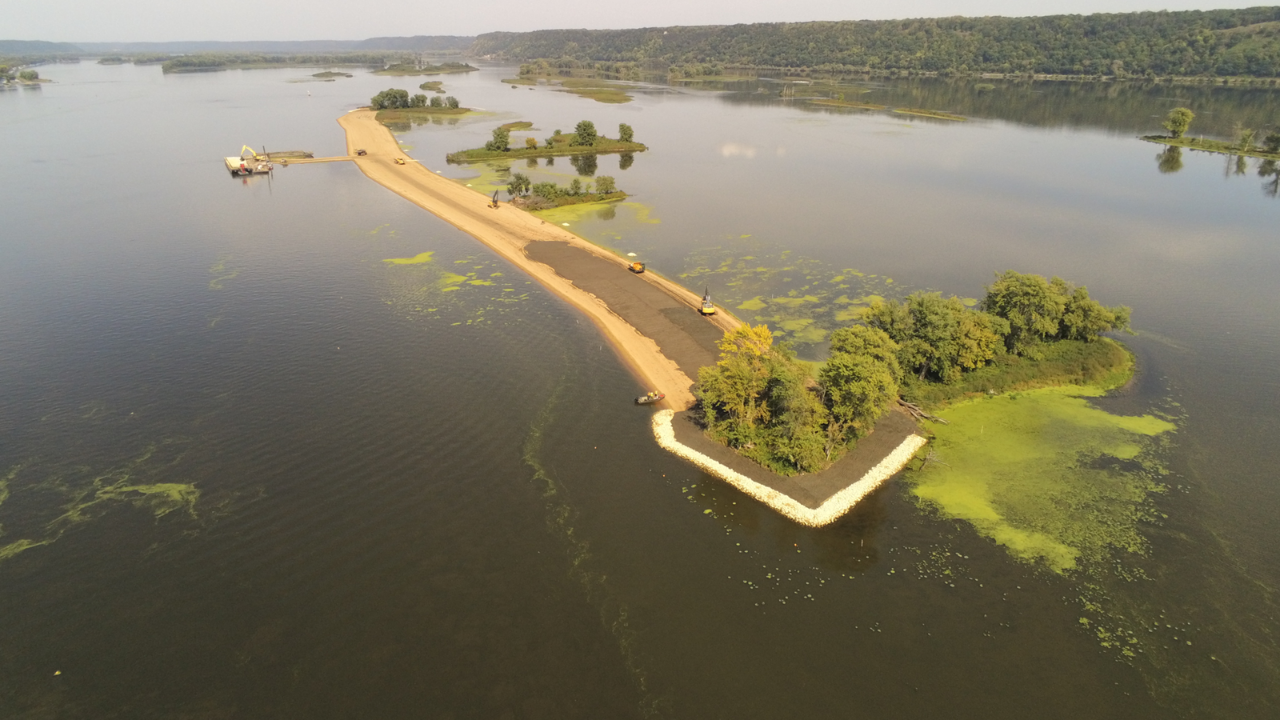 Mississippi River islands near Iowa are disappearing; $40M project to ...
