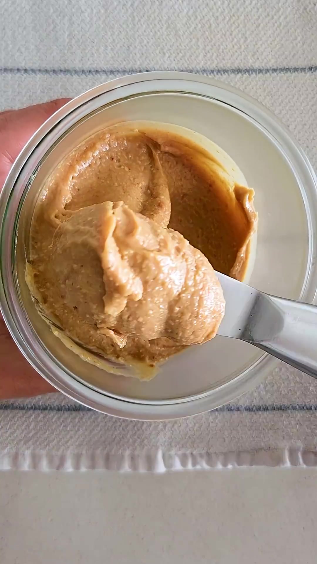 Real peanut butter: just 99.9% peanuts