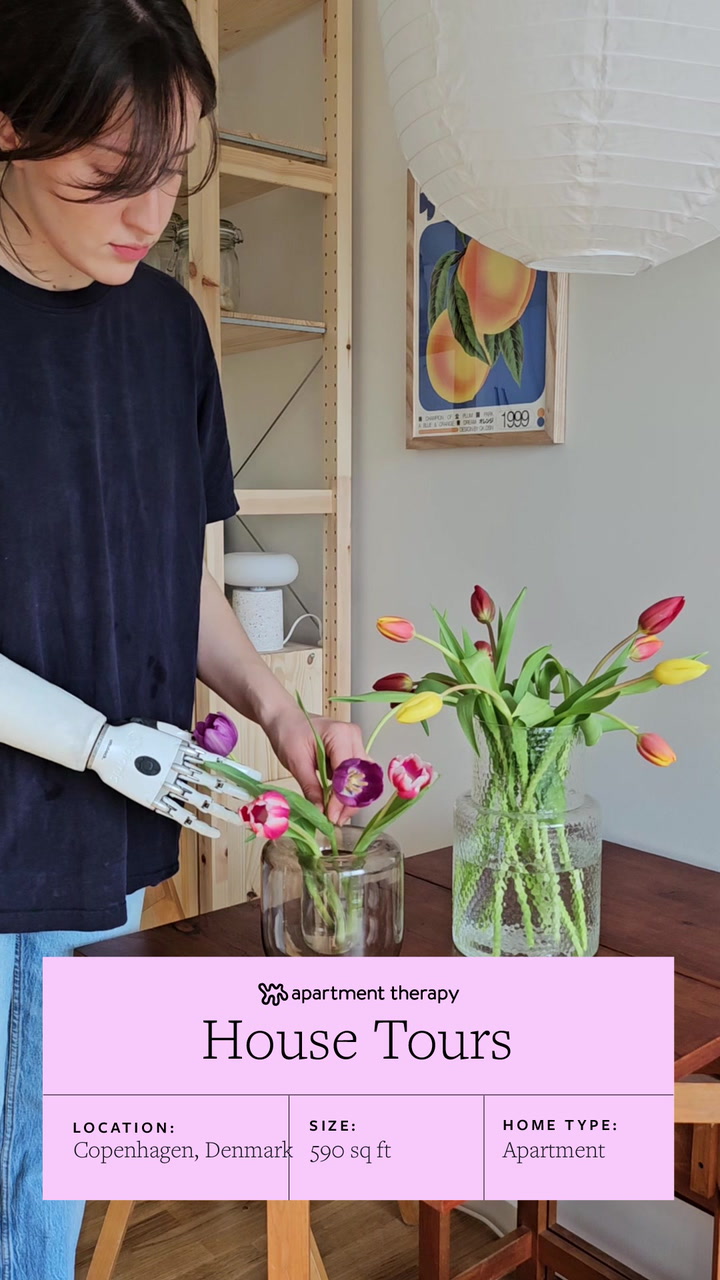 House tour: Lara's contrast-filled Copenhagen apartment