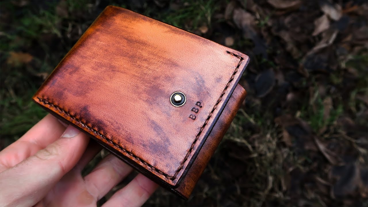 Leather wallet crafting made easy