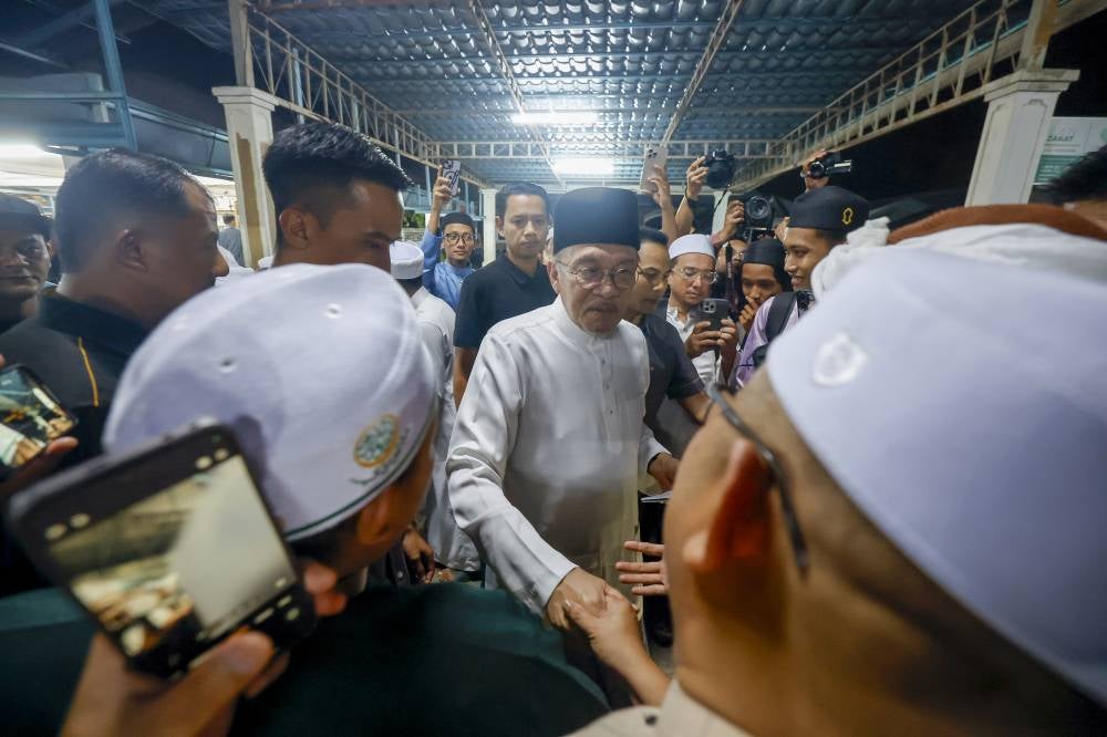 Anwar firm on not interfering in Negeri Sembilan ruler's position