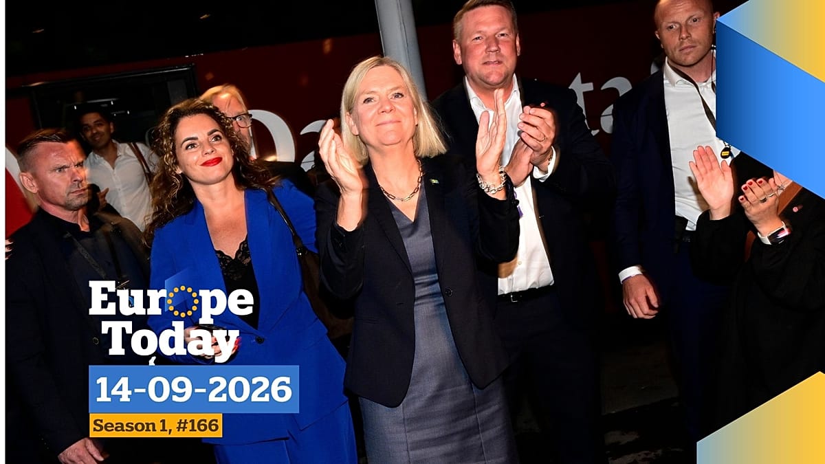 Europe today: Sweden edges toward centre-left rule as Trump ends Dublin ...