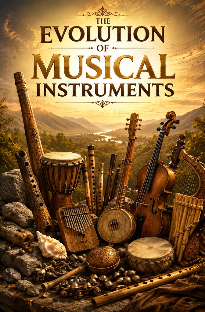 The evolution of musical instruments