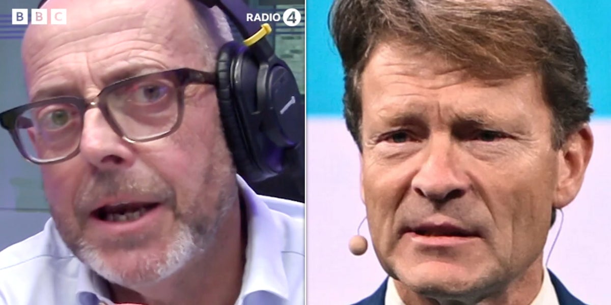 Nick Robinson monsters Richard Tice over crypto billionaires' £72m donation to Reform
