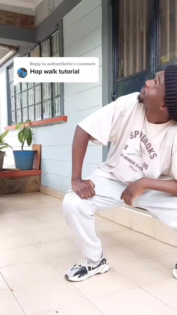 Learn the hop walk dance move step by step