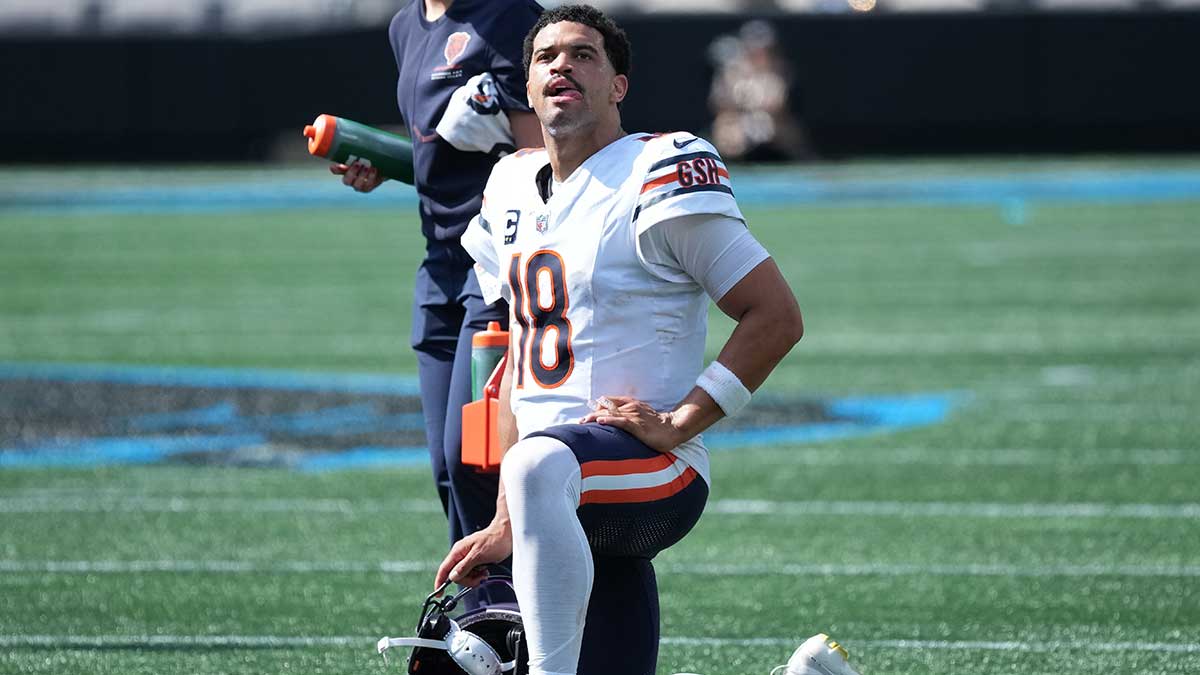 Stephen A Smith appears ready to fall asleep as Dan Orlovsky prepares jump from Jayden Daniels to Bears' Caleb Williams bandwagon