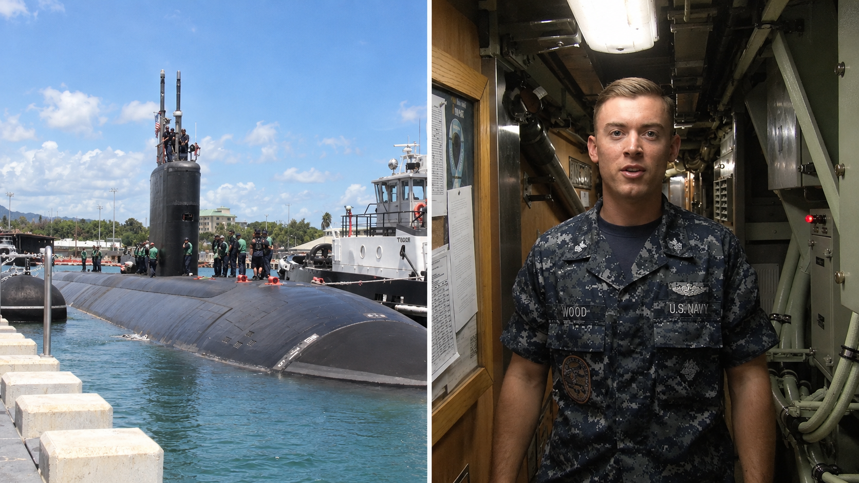 Mehr als 150 Seeleute leben in diesem Atom-U-Boot - und sie alle ...
