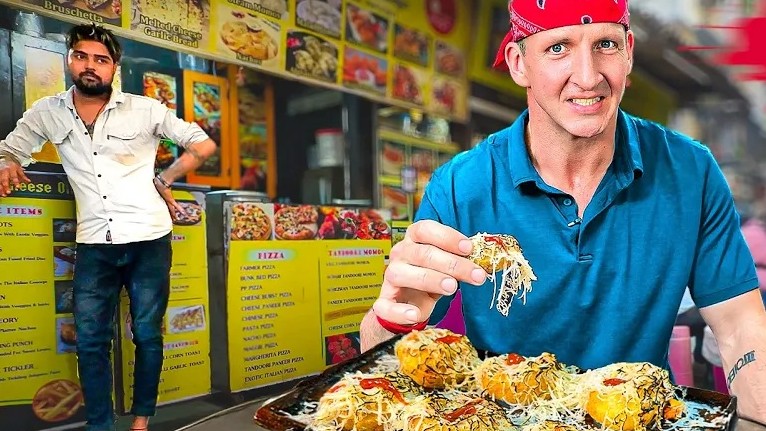 Here Everything Cost Less Than $1... Pizza Shots... Street Snacks ...